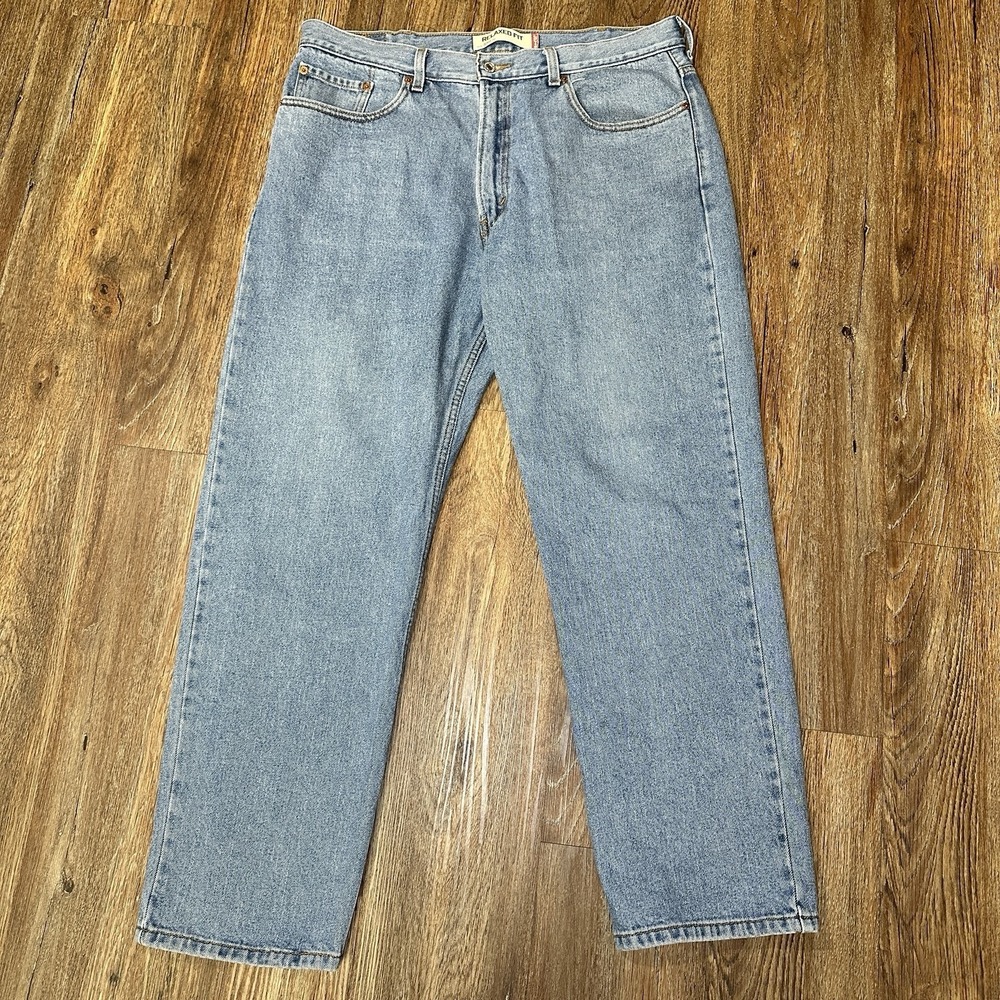 Levi's 550 Relaxed Fit Tapered Leg Med Wash Denim Jeans Men's 38x32 100% Cotton